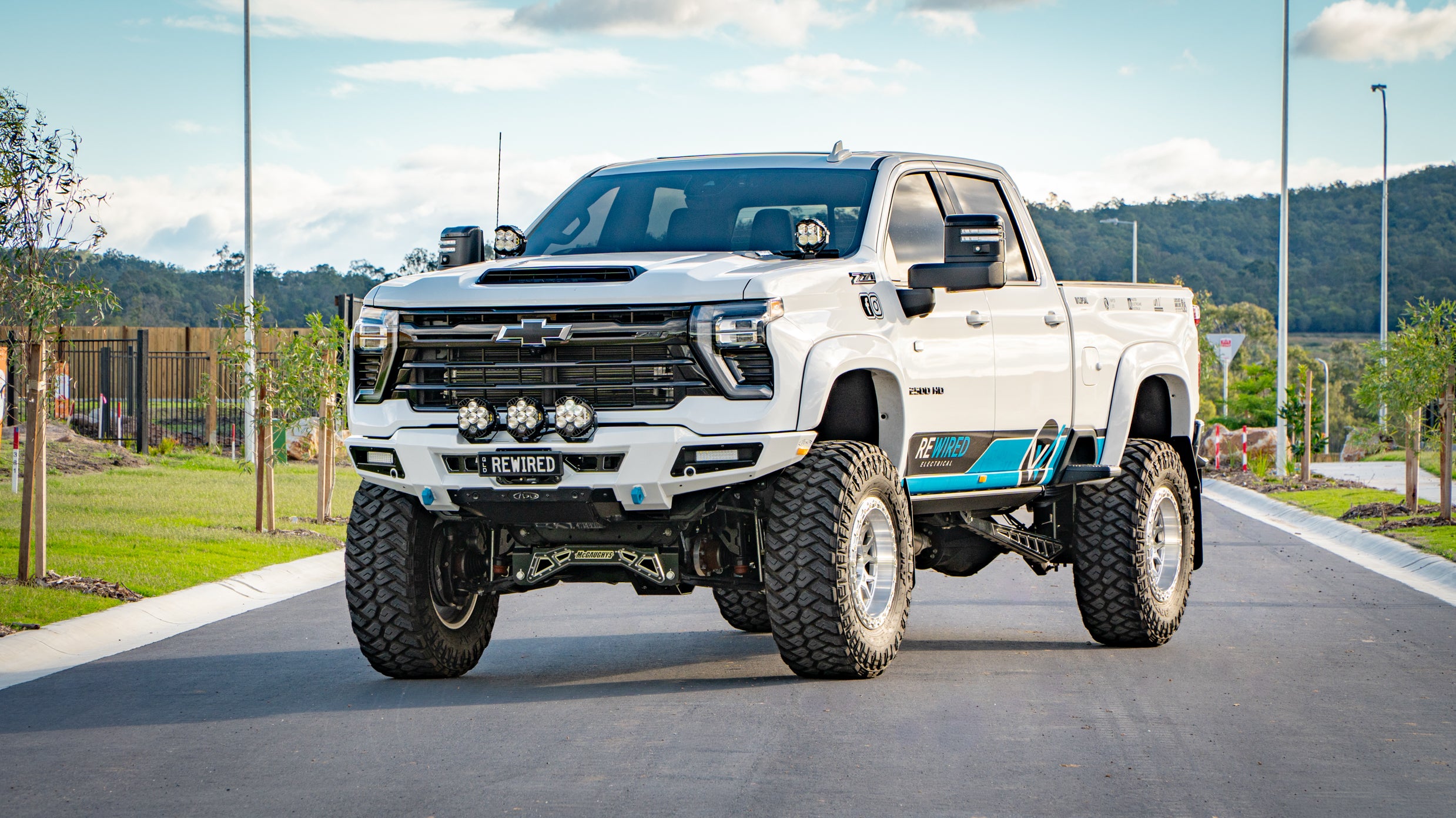 9" & 40's Silverado Build