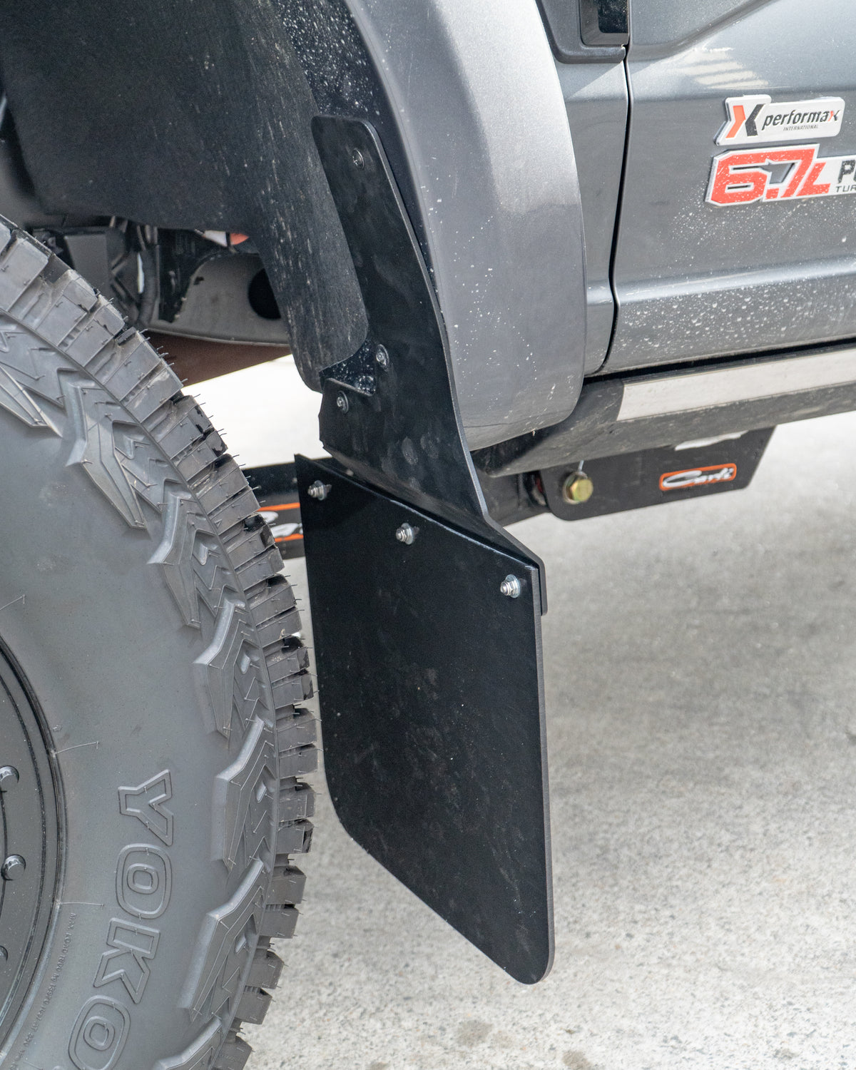 Front Mud Flaps to suit Ford F250 / F350 2023+ - Next Level Trucks
