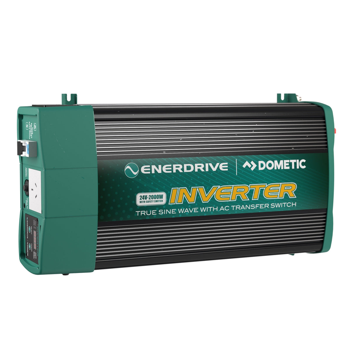 2000W 24V True Sine Wave Inverter with AC Transfer & Safety Switch - image 2