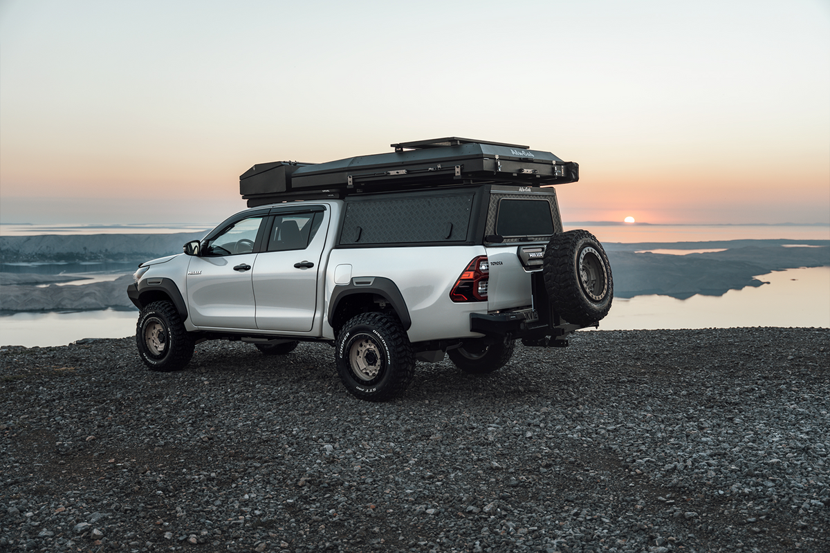 Alucab Alloy Canopy suits amarok 