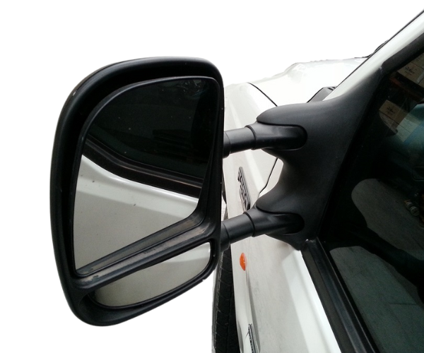 Clearview Towing Mirrors for Ford F-250 and F-350 – Electric, Black