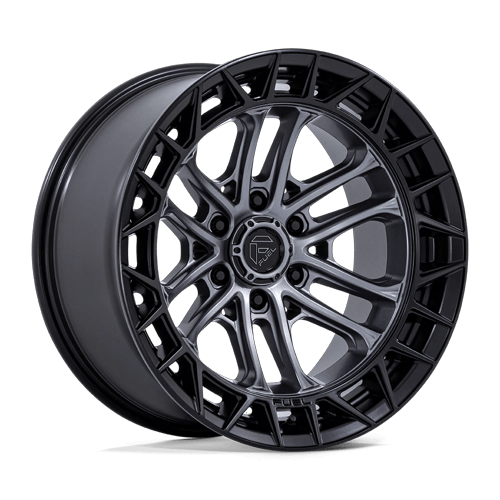 Fuel Off-Road FC874 CELSIUS | MATTE GUNMETAL W/ MATTE BLACK LIP wheel