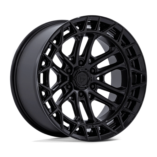 Fuel Off-Road FC874 CELSIUS | MATTE BLACK W/ GLOSS BLACK LIP wheel
