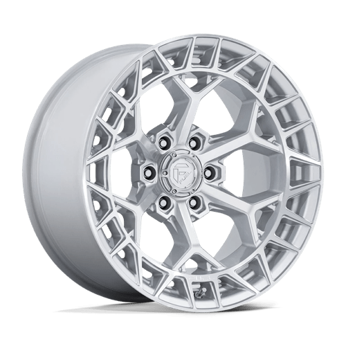 Fuel Off-Road FC873 CHARGER GLOSS SILVER W/ MACHINED FACE wheel