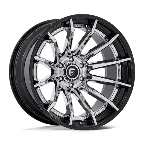 Fuel Off-Road FC403 BURN | CHROME W/ GLOSS BLACK LIP wheel