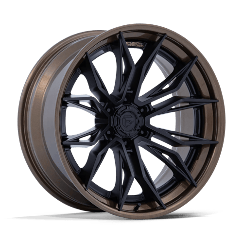 Fuel Off-Road FC404 MUTINY | MATTE BLACK W/ GLOSS BRONZE LIP wheel