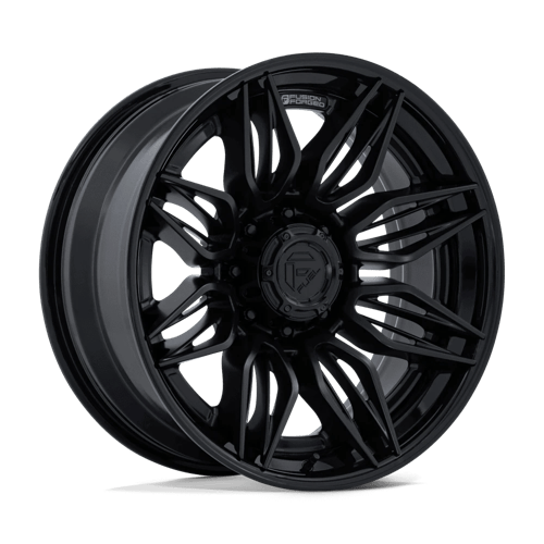 Fuel Off-Road FC404 MUTINY MATTE BLACK W/ GLOSS BLACK LIP wheel