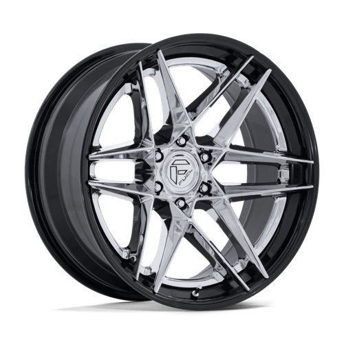 Fuel Off-Road FC408 FLIGHT | CHROME W/ GLOSS BLACK LIP wheel