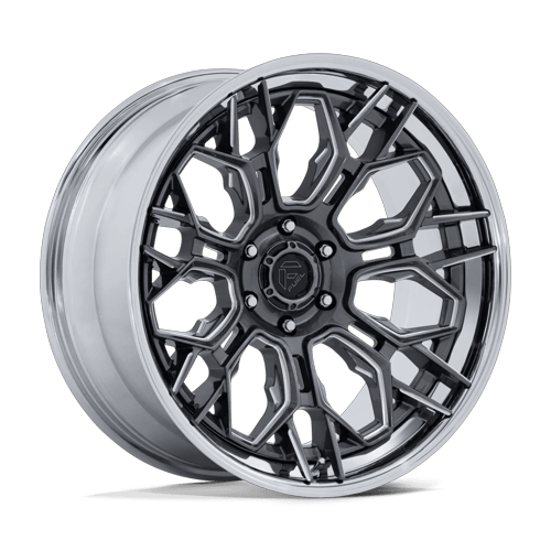 Fuel Off-Road FC409 HIVE | GLOSS GUNMETAL W/ CHROME LIP wheel