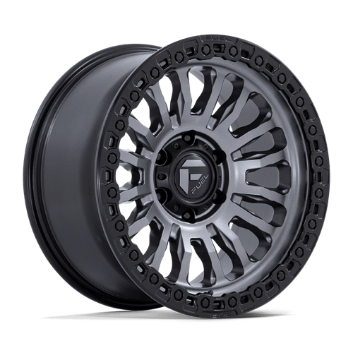 Fuel Off-Road FC857 RINCON | MATTE GUNMETAL W/ MATTE BLACK LIP wheel