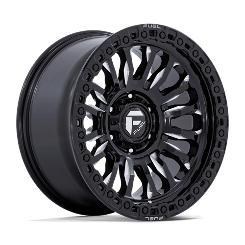 Fuel Off-Road FC857 RINCON GLOSS BLACK MILLED wheel
