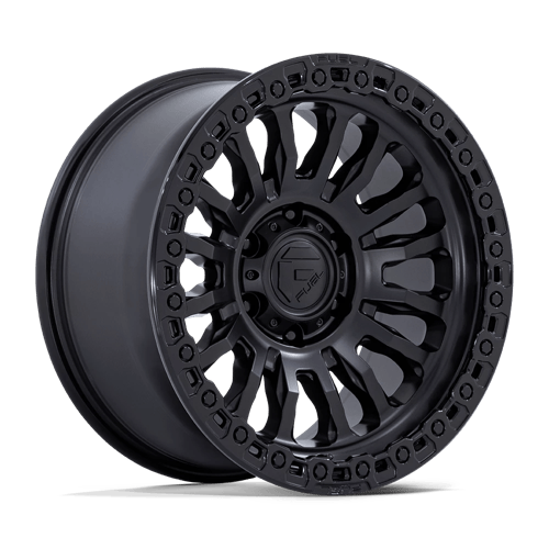 Fuel Off-Road FC857 RINCON | MATTE BLACK W/ GLOSS BLACK LIP wheel