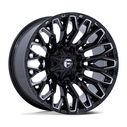 Fuel Off-Road FC865 STRIKE | GLOSS BLACK MILLED wheel