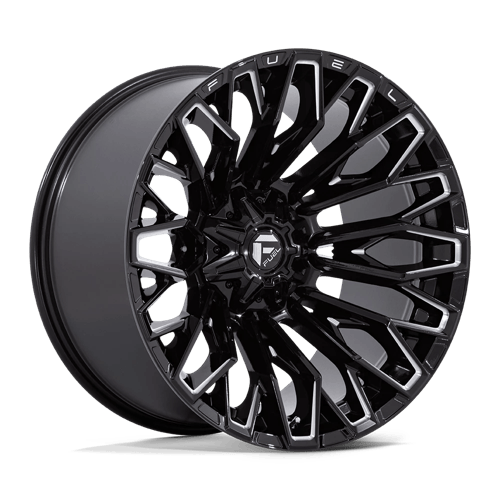 Fuel Off-Road FC865 STRIKE GLOSS BLACK MILLED wheel