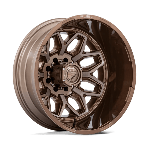 Fuel Off-Road D876 FLUX DUALLY PLATINUM BRONZE wheel