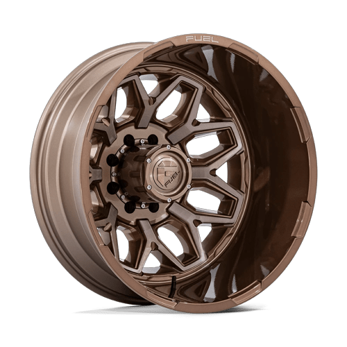 Fuel Off-Road D876 FLUX DUALLY PLATINUM BRONZE wheel