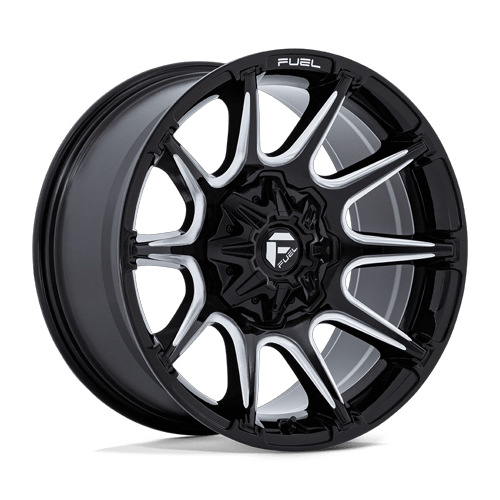 Fuel Off-Road FC880 SUPER C | GLOSS BLACK MILLED wheel