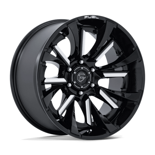 Fuel Off-Road FC895 TANTRUM | GLOSS BLACK MILLED wheel