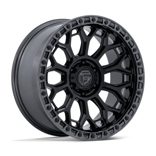 Fuel Off-Road FC901 TALON | GLOSS BLACK W/ GLOSS GUNMETAL LIP wheel