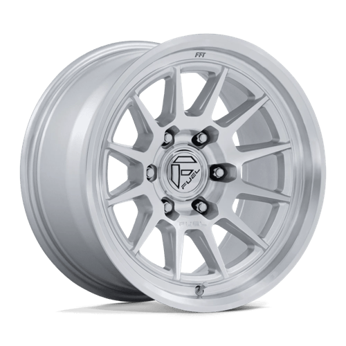 Fuel Off-Road FC902 SPUR GLOSS SILVER W/ MACHINED FACE wheel