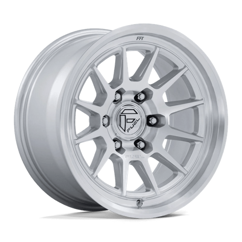 Fuel Off-Road FC902 SPUR | GLOSS SILVER W/ MACHINED FACE wheel