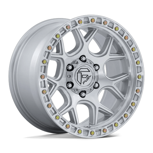 Fuel Off-Road FC908 PUMA | GLOSS SILVER W/ MACHINED FACE wheel