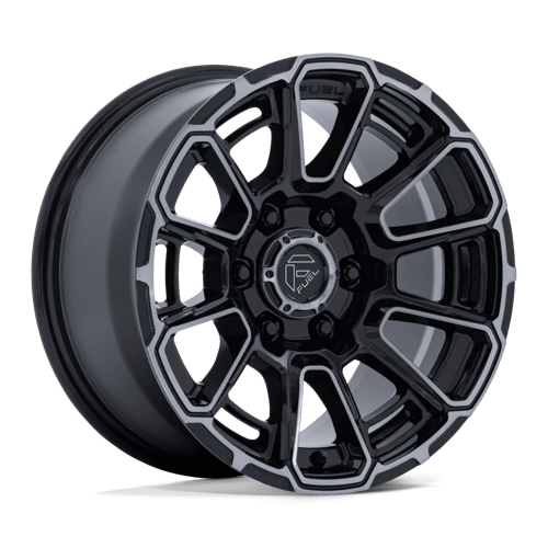 Fuel Off-Road FC910 FOXHOUND | GLOSS BLACK DARK TINTED CLEAR wheel
