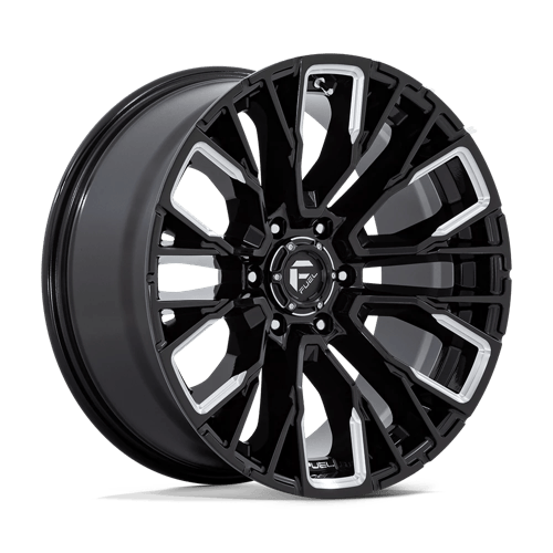 Fuel Off-Road D849 REBAR GLOSS BLACK MILLED wheel