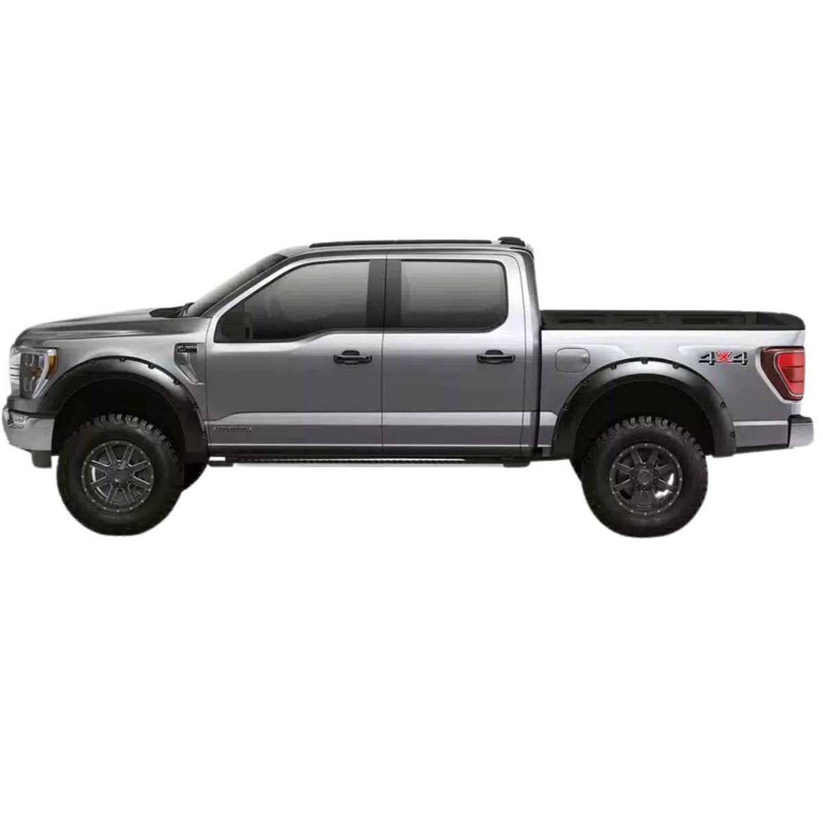 Bushwacker Forge Style Fender Flares | Ford F-150 SuperCrew (2021+) | Front & Rear (4pc)