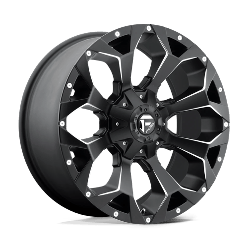 Fuel Off-Road D546 ASSAULT MATTE BLACK MILLED wheel