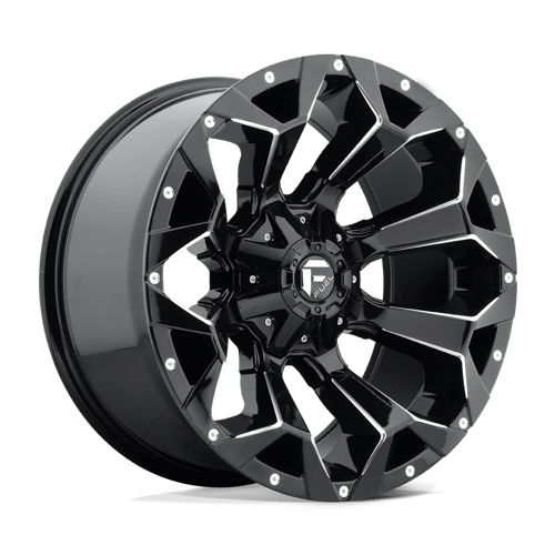 Fuel Off-Road D576 ASSAULT GLOSS BLACK MILLED wheel