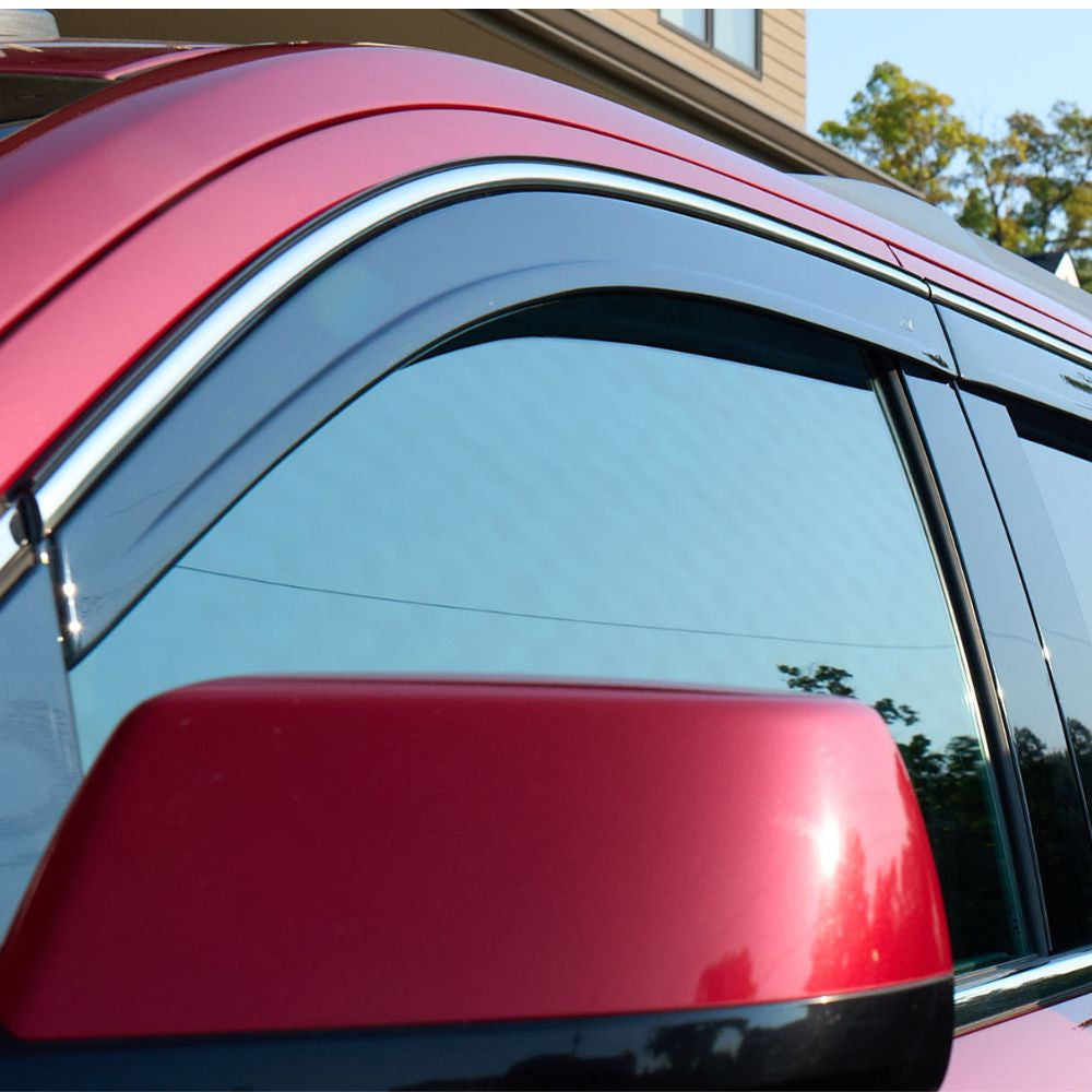 Husky Liners Low Profile Ventvisor, Rain Guards | RAM 1500 DT (2021+) - 4PC Smoke