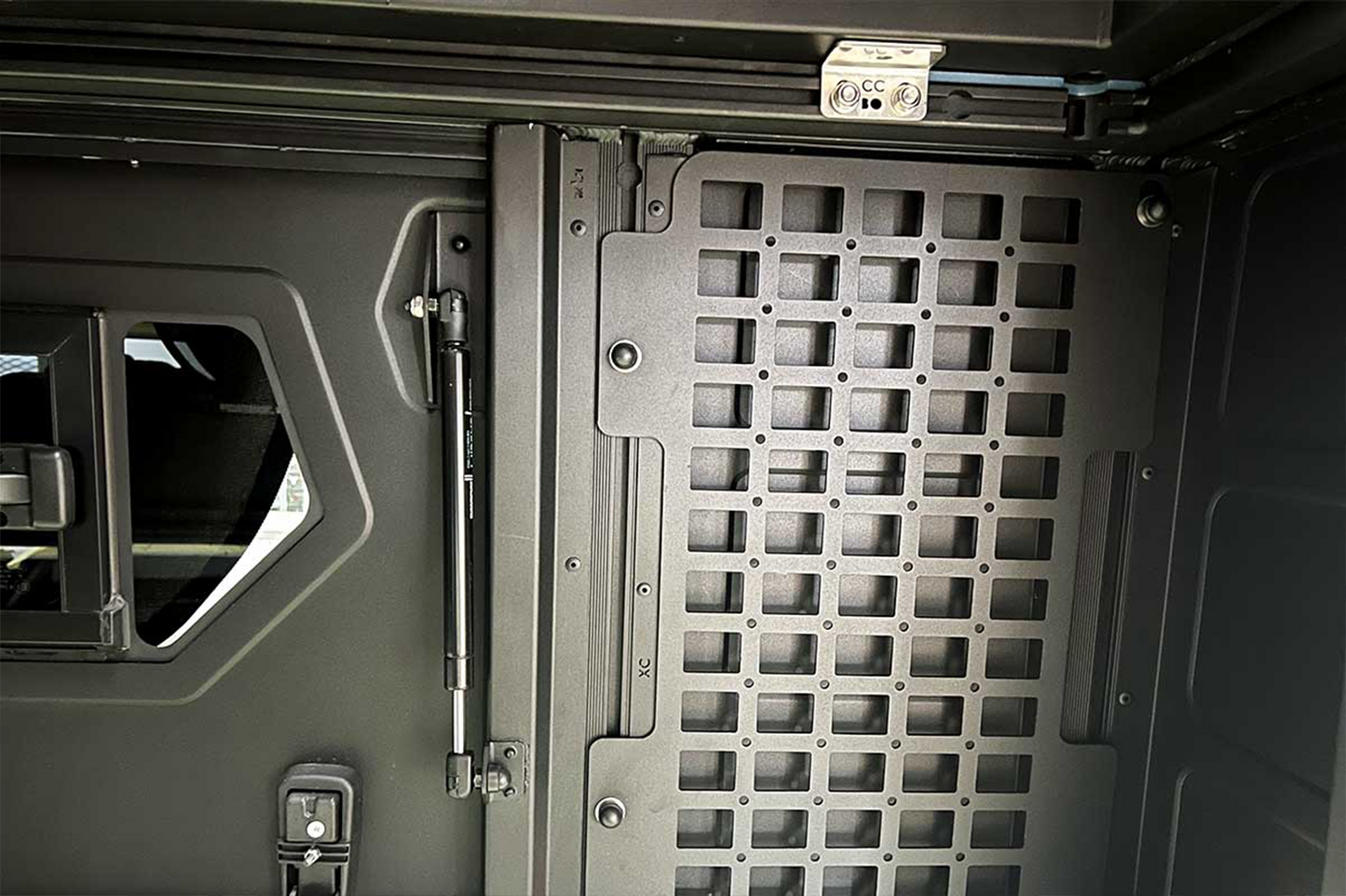 alu-cab Interior Side Filler Molle Plate