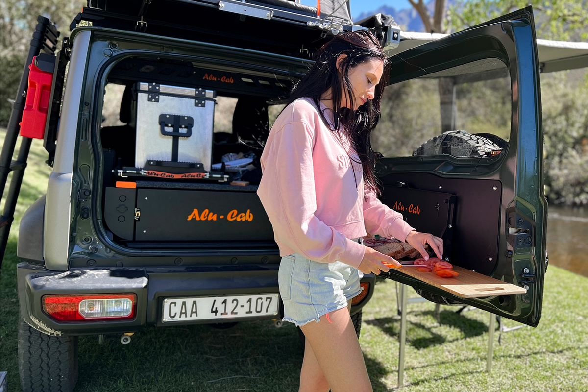 alu-cab Jimny Drawer System & Mount Bundle