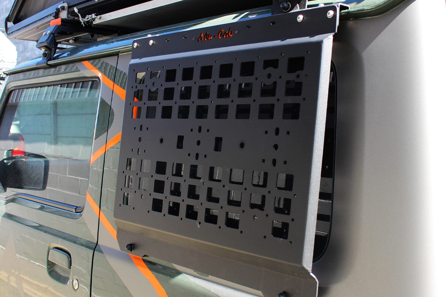 alu-cab Jimny Exterior Molle Plate
