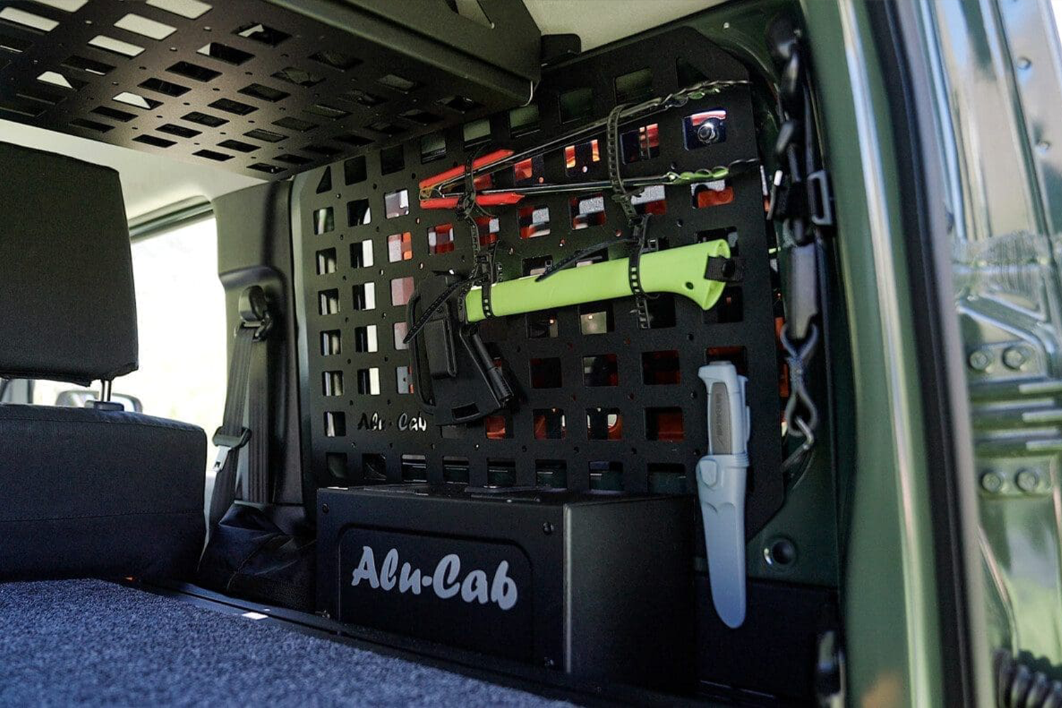 alu-cab Jimny Interior Molle Plate