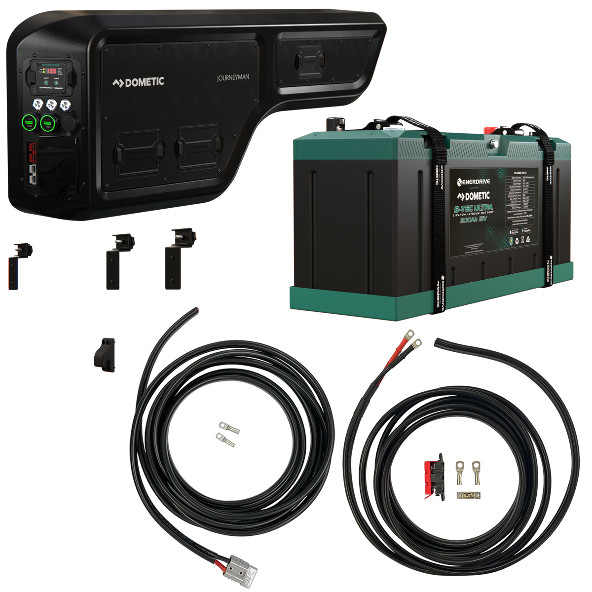 Dometic Journeyman Ute Tub Power System Bundle with 200Ah Battery - image 3