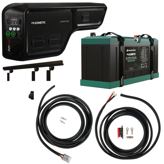 Dometic Journeyman Ute Tub Power System Bundle with 200Ah Battery