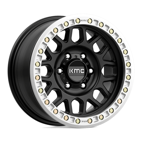 KMC KM234 GRENADE DESERT BEADLOCK SATIN BLACK wheel