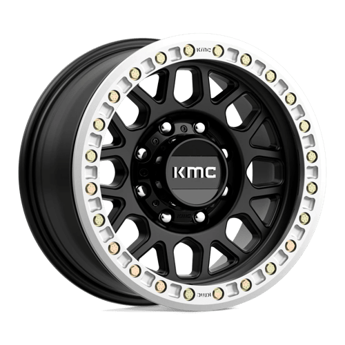 KMC KM234 GRENADE DESERT BEADLOCK SATIN BLACK wheel