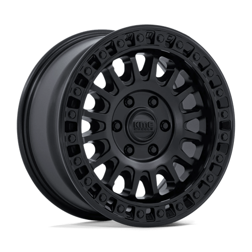 KMC KM552 IMS | MATTE BLACK W/ GLOSS BLACK LIP wheel