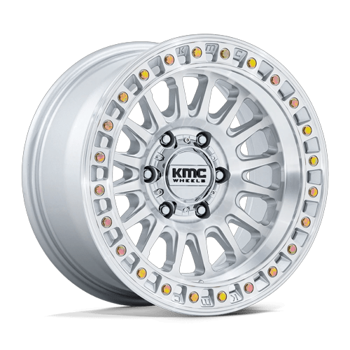 KMC KM552 IMS | GLOSS SILVER W/ MACHINED FACE