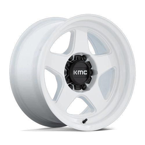 KMC KM728 LOBO GLOSS WHITE wheel