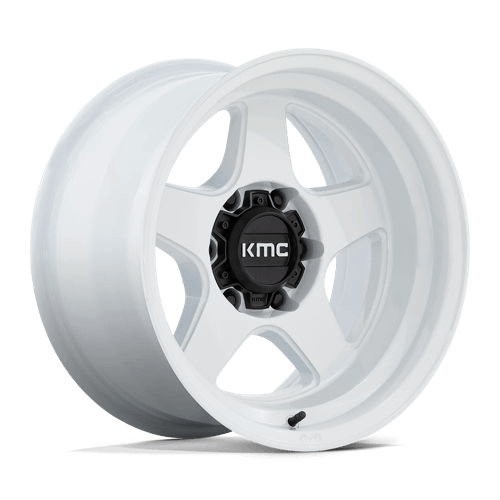KMC KM728 LOBO GLOSS WHITE wheel