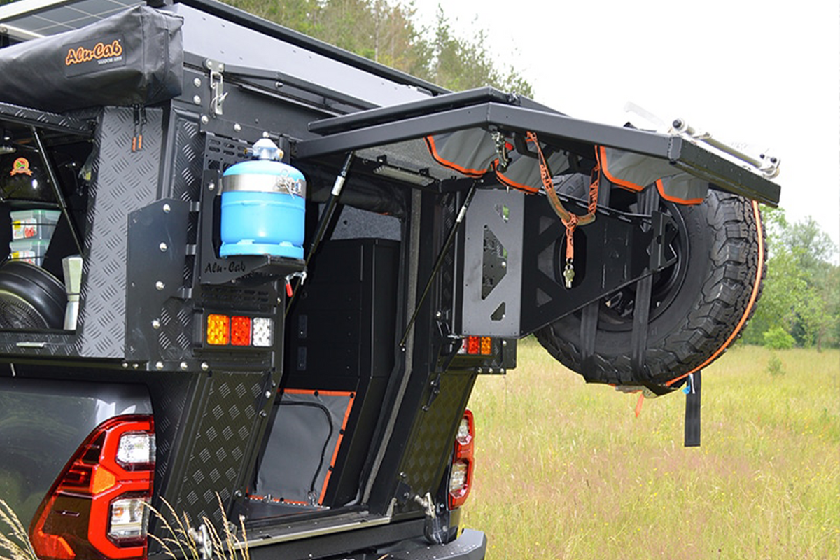 alu-cab Khaya Spare Wheel Bracket