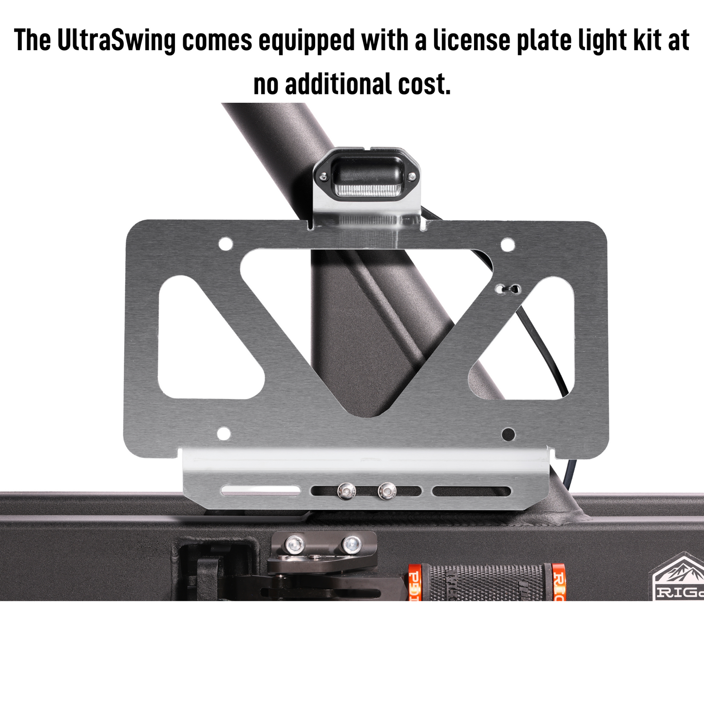 RIGD SUPPLY UltraSwing® Mega-Fit Spare Tire Hitch Mount 2"