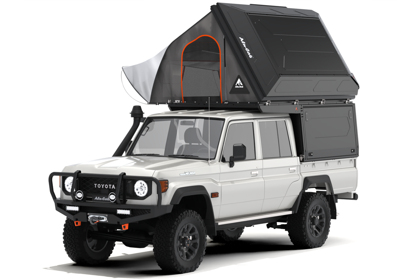 alu-cab Toyota Landcruiser 79 Dual Cab ModCAP System
