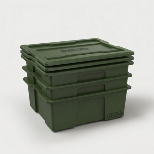 DECKED Payloader 32 - D-co bin, Green, 3 Pack