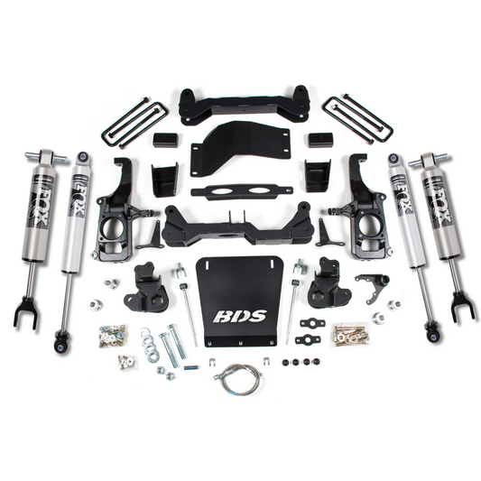 BDS Suspension 4.5" Lift Kit with FOX 2.5" HTO Shocks suits Chev/GMC 2500/3500 (2011-2019)