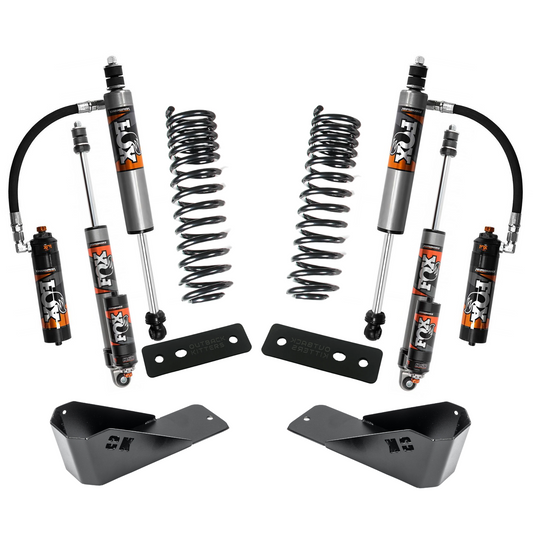 Outback Kitters 1" Lift Kit with FOX 2.5" Shocks, Front/Rear +20% Coils suits RAM 2500 (2013-2024)
